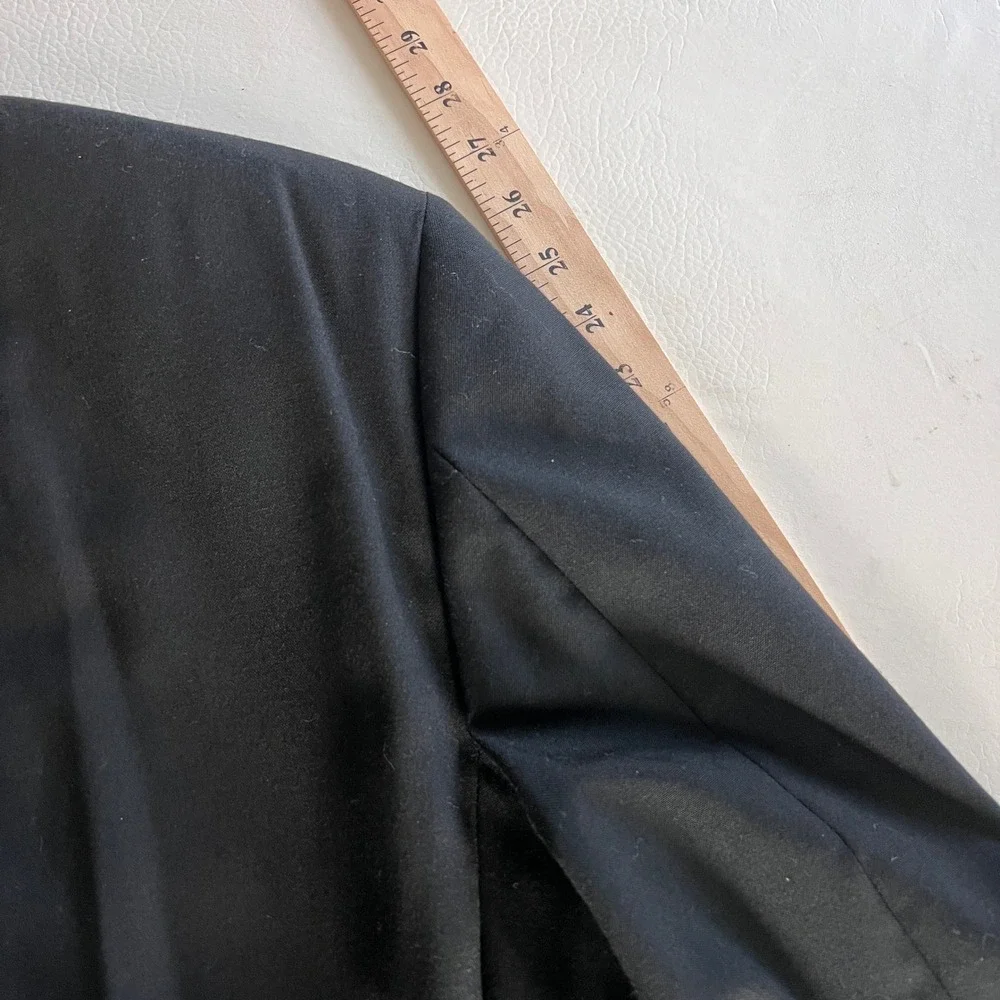 Ralph Lauren Suit Men 40L Black Polo University Club Wool Vintage Formal Blazer